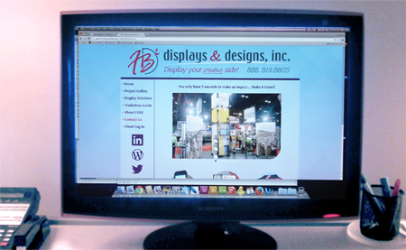 FB Displays & Designs New Homepage